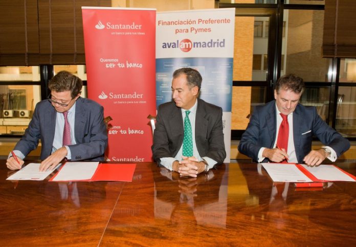 CONVENIO BANCO SANTANDER-AVALMADRID