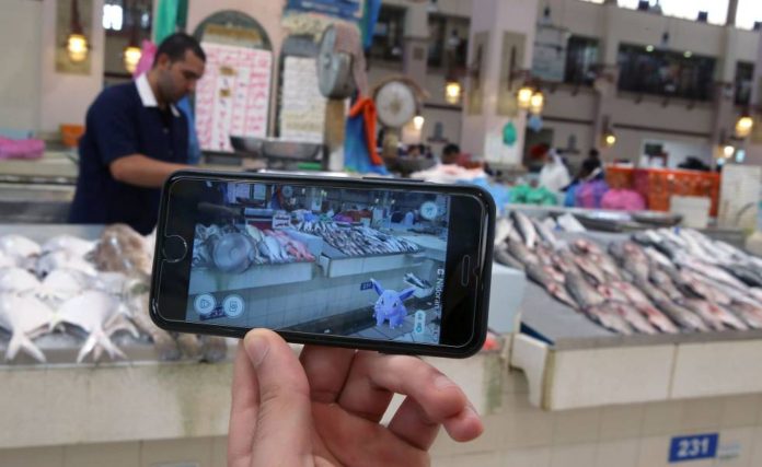 pokemon go en pescaderia