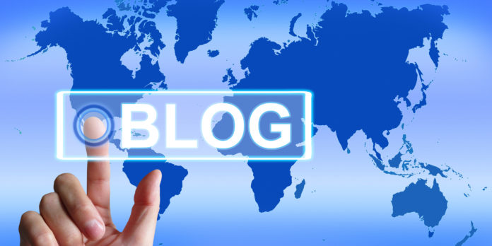 Blog Map Shows International or Worldwide Blogging