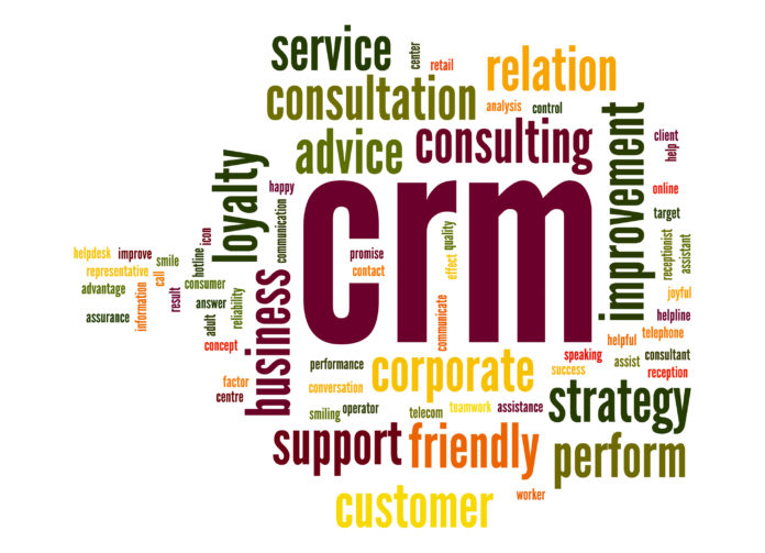 CRM word cloud
