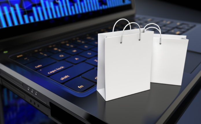 Online shopping concept