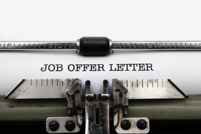 Job offer letter