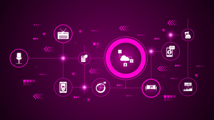 marketing cloud icon. From Digital Marketing, Promotion set marketing digital