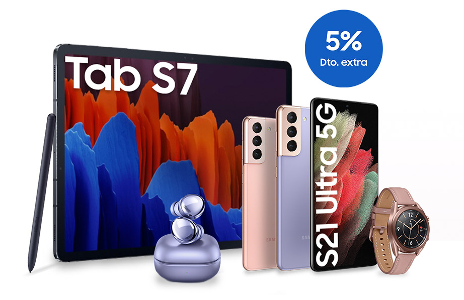 Un smart monitor gratis con la compra de un Samsung Galaxy S21 Series 5G