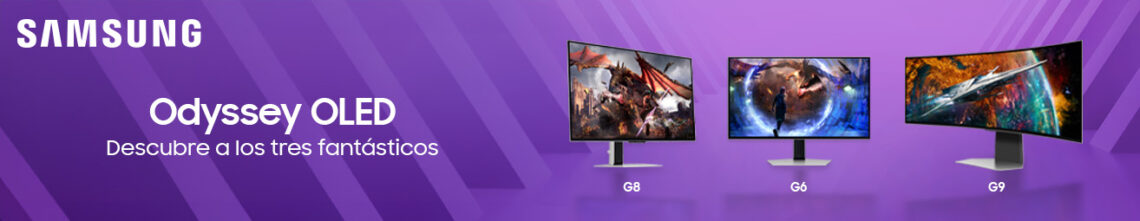 Samsung potencia la experiencia de los gamers con Odyssey OLED G9, G8 y G6