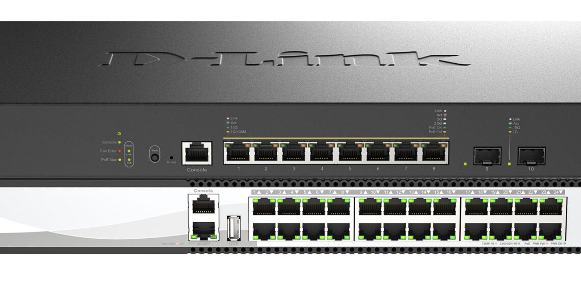 D-Link refuerza su catálogo con switches 10G PoE ante el auge del Wi-Fi 7