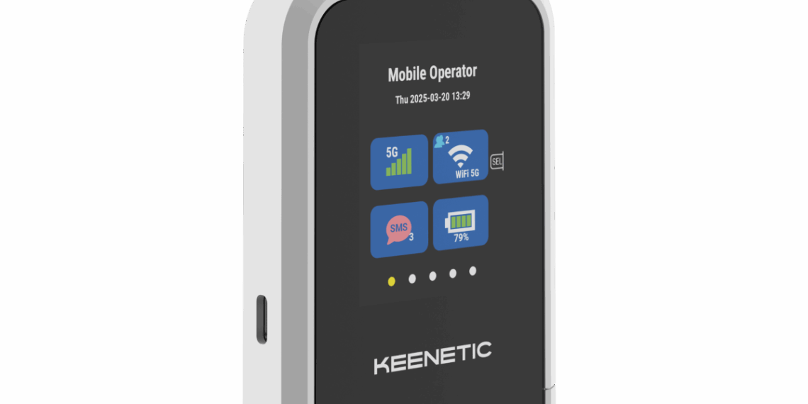 Roamer 5G - Revista Pymes - Router - Keenetic- Tai Editorial España