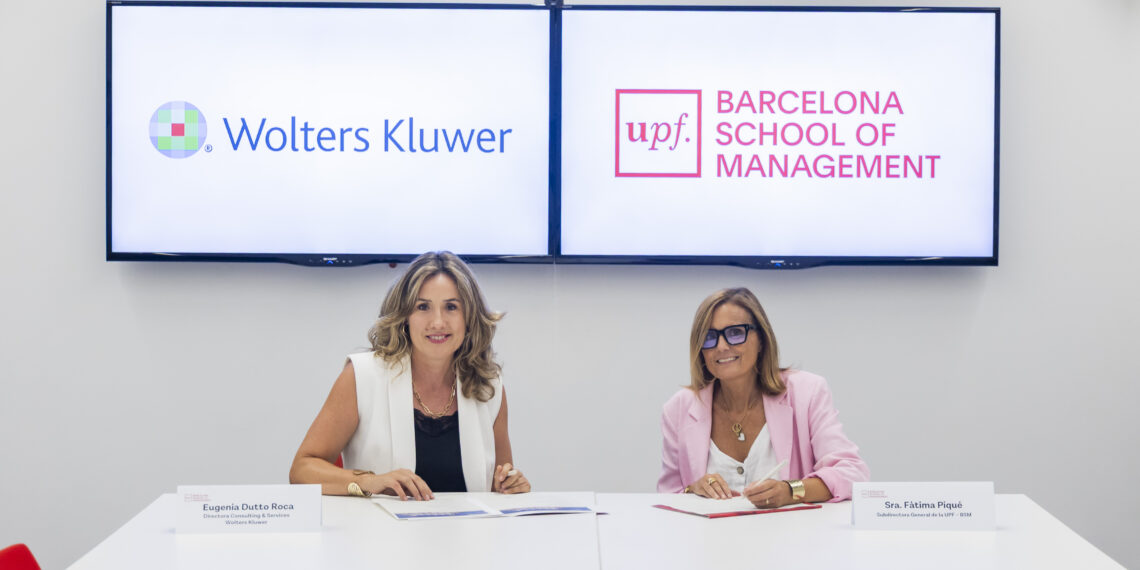 La UPF-BSM y Wolters Kluwer se alían para impulsar el desarrollo profesional y el aprendizaje continuo